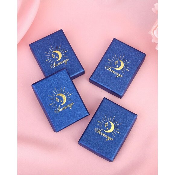 Women Jewelry Set Silver/Gold Plated Teardrop Pendant Necklace Dangle Drop Earri - Picture 4 of 6